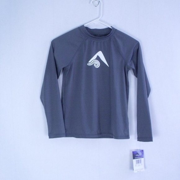 Kanu Surf Rashguards UPF 50+ Gray Shirt